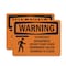 Signmission Safety Culture Sign, 7 in Width, Vinyl Decal, Rectangle OS-2PACK-WS-D-57-L-12433 - alternate 1
